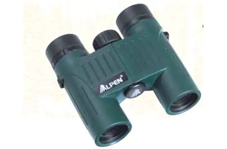 Alpen Sport 10x25 Waterproof Long Eye Relief Compact Binoculars 295 Green